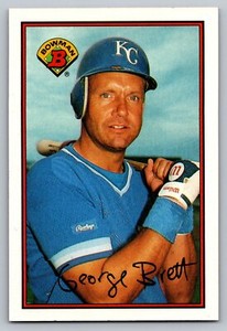 1989 Bowman #121 George Brett Kansas City Royals