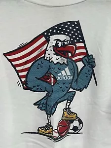 Camiseta Adidas Deportes Estados Unidos Baloncesto Fútbol Águila Niños Talla XL (18/20) - Imagen 1 de 3