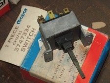 NOS Mopar 1979 Dodge Magnum XE Chrysler Cordoba 2 speed wiper switch w/o inter