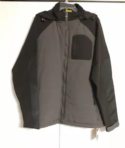CAT Caterpillar Work Jacket Black/Graphite Size L Style#1313034 Official License - Picture 1 of 9