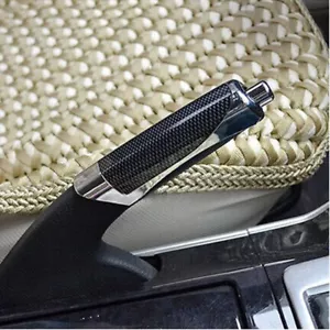 Car Interior Hand Brake Cover Carbon Fiber Style Protector Sleeve Accessories - Picture 1 of 12