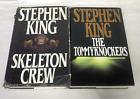 Skeleton Crew & Tommyknockers Stephen King Book Club Edition BCE Hardcover Lot