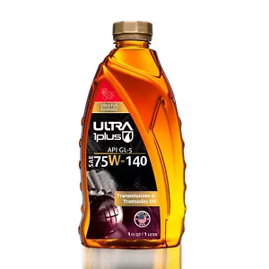 Ultra1Plus SAE 75W-140 Synthetic Gear Oil , API GL-5 (Quart) - Picture 1 of 11