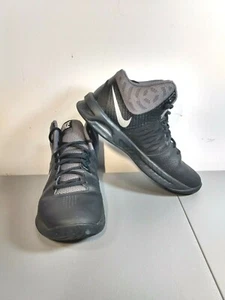 Nike Mens Air Visi Pro 6 749167-001 Black Basketball Shoes Lace Up Size 7.5 - Picture 1 of 9