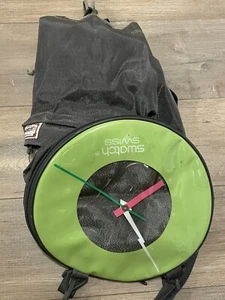 Swatch Swiss Backpack & expandable duffle bag 1990's Grey & Green Vintage - Picture 1 of 8