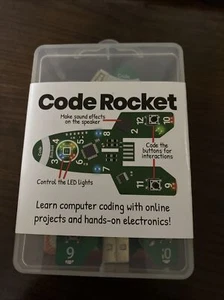 Code Rocket Coding Toy for Kids Learn Block and Typed Programming Computer Fun - Picture 1 of 15