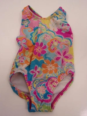 Speedo Girl's Bathing Suit Size 4 Multicolor Floral - Image 1 of 4