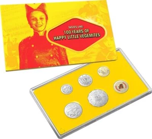2023 Australian Mint Set of Coins - 100 Years of Happy Little Vegemites - Picture 1 of 1
