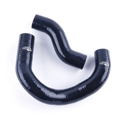 Silicone Radiator Hose For Nissan Datsun 510 KA24DE 1968-1973 Black - Image 1 of 3