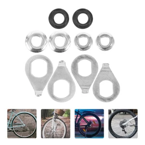 6 Sets Hub Nuts Fixed Bicycle Replacement Kit Carbon Bike Wheel Axle Nuts - Picture 1 of 11