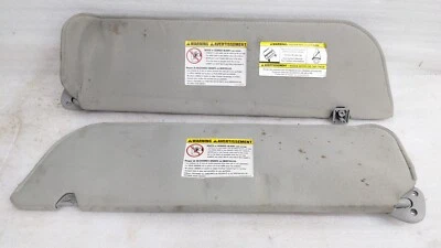 Ford Econoline Parasoles Parasoles 92-07 Gris Tela E150 E250 E350 RH LH PAR Foto 1 de 4