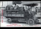DORMANS (51) CAMION de LIVRAISON DISTILLERIE "DISTILLATION & VINS / A. DOUBLET"