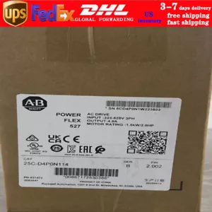 Allen Bradley Neu Original Original Wechselrichter 25C-D4P0N114 - Bild 1 von 5