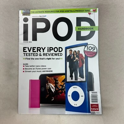 Mac Life Magazine IPod Handbook Winter 2010 Every iPod Tested & Reviewed - Image 1 of 4