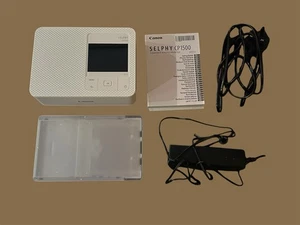 Canon SELPHY CP1500 Compact Photo Printer – Wireless Printing (White) NO PAPER - Picture 1 of 8