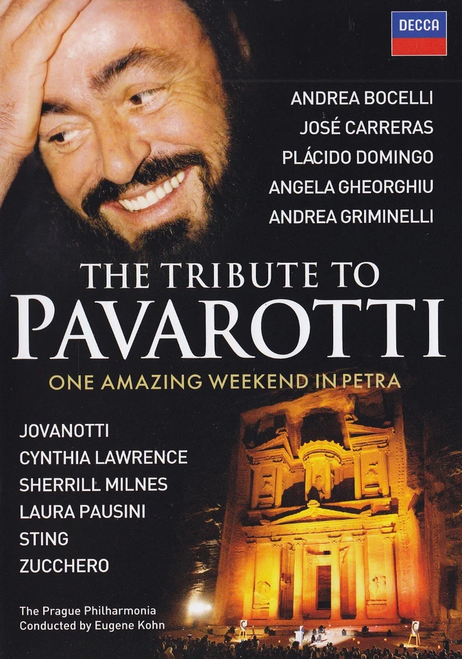 VARIOUS -THE TRIBUTE TO PAVAROTTI - 2 DVD - One Amazing Weekend In Petra ( Neu ) - Bild 1 von 2