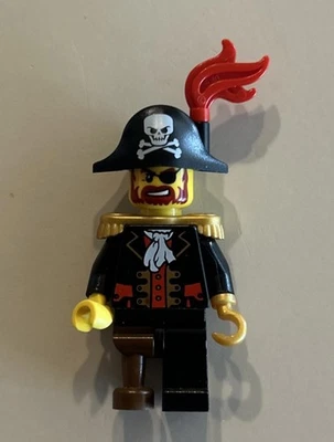 LEGO Pirates II Captain Brickbeard Minifigure pi081 - 6299 / 6243 / 6253 / 6242 - Image 1 of 2