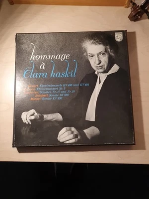 Hommage À Clara Haskil - Mozart Beethoven Schubert - Philips 4xLPs Box Ex - Image 1 of 3