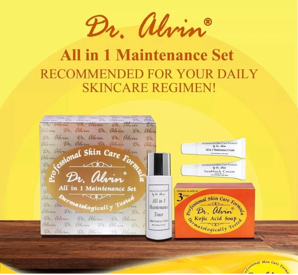 Dr. Alvin All-in-1 Maintenance Set 100% Authentic (Authorized US Seller) - Image 1 of 1