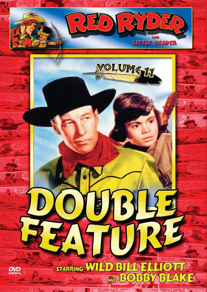 Red Ryder Western Double Feature Vol 11 (DVD) Allan Lane Elizabeth Slifer - Image 1 of 1