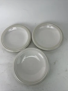 Set Of 3 Pfaltzgraff Cappuccino 8” Salad Dessert Plate USA - Picture 1 of 3