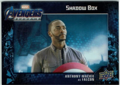 Marvel Avengers Endgame Shadow Box Chase Base SB-13 Anthony Mackie as Falcon - Image 1 of 2
