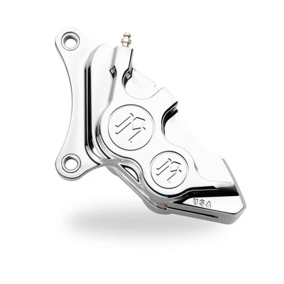 Front 4-Piston Differential Bore Caliper for 11.5" Discs Chrome 0053-2916-CH - Image 1 of 4