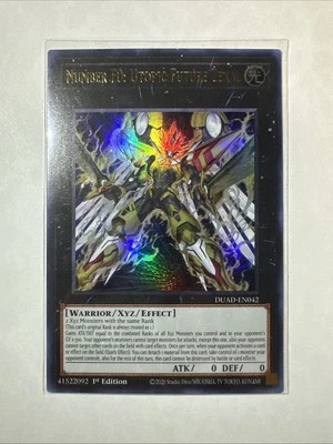 DUAD-EN042 Number F0: Utopic Future Zexal Ultra Rare 1st Ed YuGiOh  - Image 1 of 2