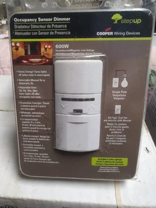 Cooper Belegungssensor Dimmer weiß/mandel/elfenbein 600W einpolig OS106D1-C1-K - Bild 1 von 7