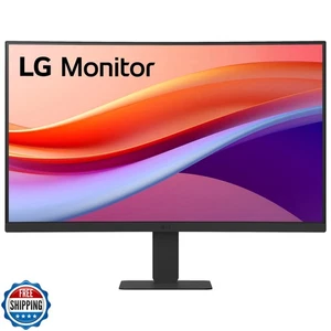 LG 24U421A-B 24-inch Full HD (1920 x 1080) Curved Computer Monitor, 100Hz, 5m - Picture 1 of 5