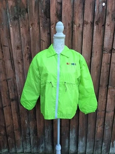 Vintage Deadstock 90s Spice Girls Windbreak Waterproof Jacket 12-13 Years/ UK 10 - Picture 1 of 13