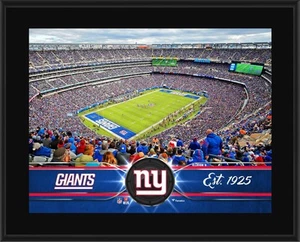 New York Giants 10" x 13" Sublimated Team Plaque - Fanatics - Picture 1 of 1