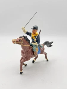 Xiloplasto - Soldatino in Pasta - Cavaliere nordista con sciabola - Picture 1 of 5
