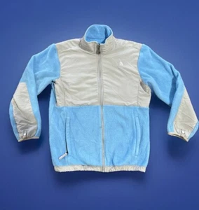 The North Face Denali Polartec Fleece Jacket Kids  XL Blue Full Zip Fits Men’s S - Picture 1 of 10