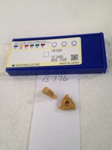 10 NEW SUMITOMO TME 1530R THREADING CARBIDE INSERTS GRADE: AC225 (B776) - Picture 1 of 1