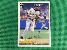 1995 Collector's Choice Gold Signature #381 Al Martin Pittsburgh Pirates
