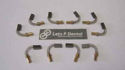 MARKENLOS #043 4x Kohlebürsten f. KaVo 188 190 191 192 193 196 200 201 K9 Chirana 660 NEU