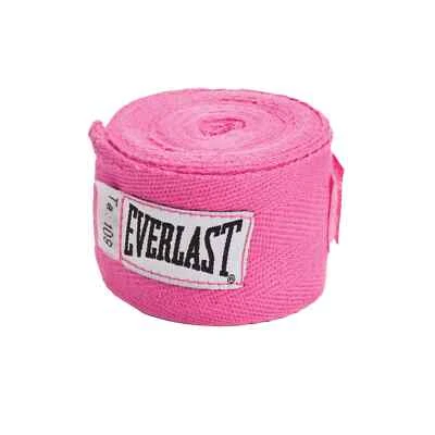 Everlast Breast Cancer Pink 120" Pro Hand Wraps 4455PNK New - Image 1 of 3