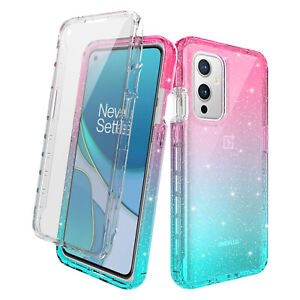 For OnePlus 9 Gradient Full-Body Case With Built-in Screen Protector