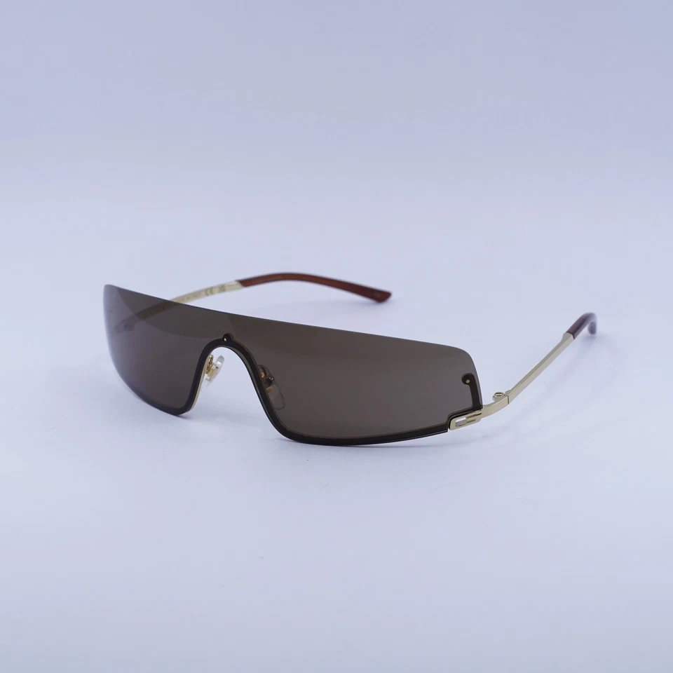 Gucci Sunglasses GG1561S-002 Geometric Gold Brown