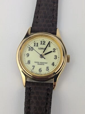 Reloj de Cuarzo Lorus Tono Dorado 23mm Damas V821-0120 Luminoso De Colección NUEVO STOCK ANTIGUO  Foto 1 de 4
