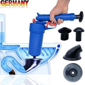4 Bar Abflussreiniger Pumpe Pressluft Rohrreiniger Druckluft Rohrreinigung Profi - Bild 1 von 17