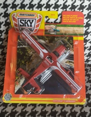 2022 MATCHBOX  Sky Busters - Cessna Caravan Plane / HHT36  - Genuine Sealed  - Image 1 of 4