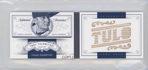 2012 National Treasures Star Jumbo Materials Nicknames Bat /25 Troy Tulowitzki