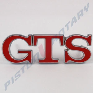 GTS Grille Badge , Red , Chrome , Brand New , for HOLDEN HZ MONARO Grill - Bild 1 von 6