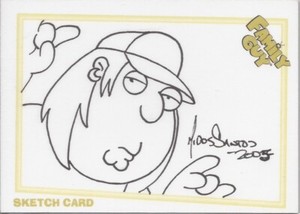 Family Guy  Season 2 - S2-2 Mark Dos Santos Chris Griffin Sketch Card #190/468