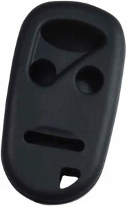 NEW REMOTE SILICONE COVER TO FIT HONDA ACURA KEY FOB REMOTE 4 BUTTON BLACK - Picture 1 of 2