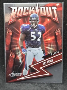 2023 Panini Absolute #16 Ray Lewis Rock Out Baltimore Ravens - Picture 1 of 2