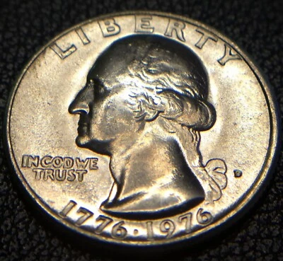 1976 Bicentennial DDO (Doubled Die Obverse) Drummer Quarter: Major Error! - Image 1 of 4