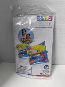 NWT & Sealed Intex Arm Bands Mermaid 3-6 years unisex children's pool safety - Picture 1 of 2